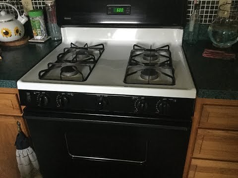 Kenmore Oven Gas Range Stopped Working. Easy Fix. Gas Range Oven