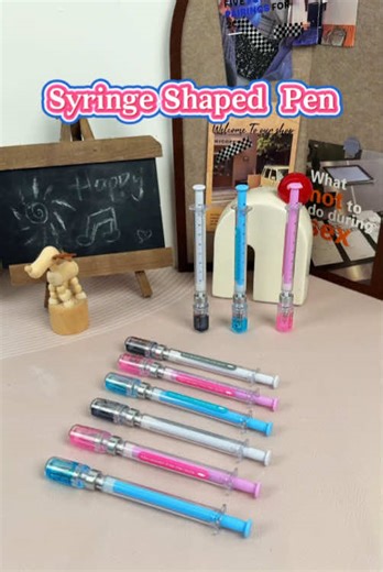 Discover the Adorable Syringe Pen for Office Fun
