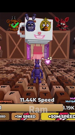 I Morph into FNAF Characters to Test the Boss!😱 #roblox #usa #keyboardescape