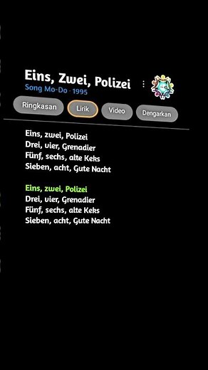 Eins, Zwei, Polizei song by Mo-Do ‧ 1995 #lyrics