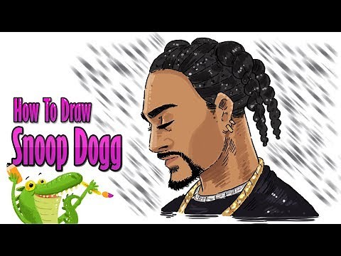 how to draw snoop dogg step by step