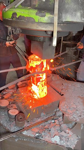 29K views · 102 reactions | Inside the forging factory Hot Steel Forging Process – Real Factory Footage! #forging #blacksmith #machine #process #fblifestyle #factory | TIM inside the factory | Facebook
