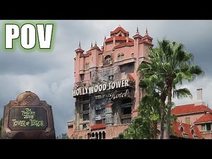 Twilight Zone Tower of Terror POV (4K, 2021), Disney's Hollywood Studios Drop Tower | Non-Copyright
