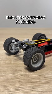 Endless Swinging Steering Mechanism #lego #technic #legotechnic #mechanical #mechanism #diy #mechanicalengineering #legofan #steering #cars #carenthusiast #legotechnicmoc | Bricks Master Builders