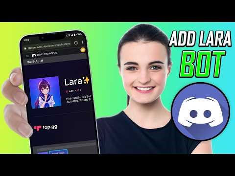 How to Add Lara Bot in Discord (Mobile)