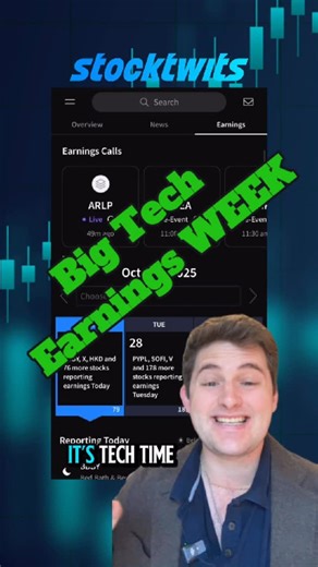 Stocktwits on Instagram: "The markets are ripping ahead of tech earnings week 🔥 #stockmarket #letitrip #earnings"