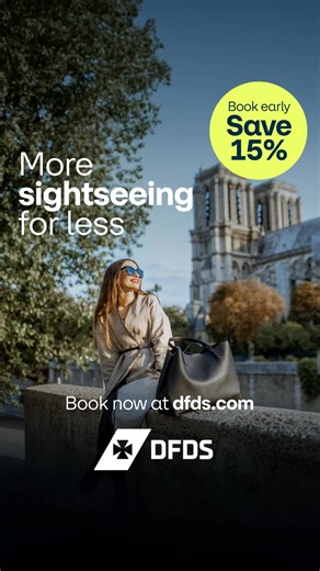 Unlock MORE for LESS! Book early and save 15% on your Dover–France crossing. Travel smart with DFDS. | dfdsukire | Facebook