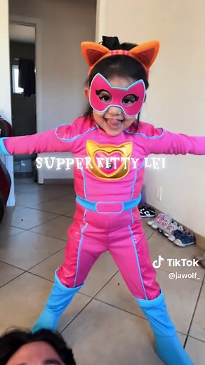 Super Kitty Halloween Costume Fun