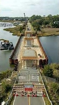 “Old Wooden Bridge Demolished & Replaced with Modern Engineering 🚧 | Satisfying Transformation”