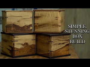 Making A Beautiful Wooden Box | Domestic & Exotic Wood Species