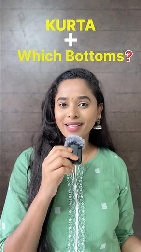 Kurtis నీ leggings తో కాకుండా ఎలాంటి bottoms తో style చేయచ్చు? || styling tips #stylingtips
