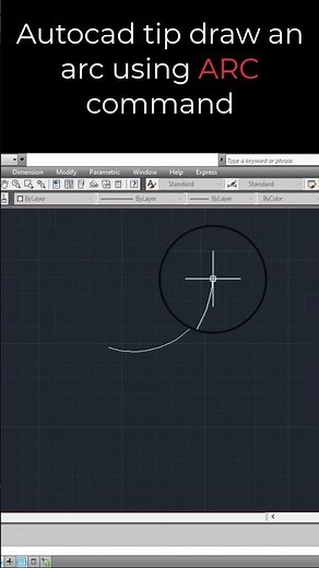 How to make an arc in Autocad. #Arc #architecture #autocad #autocadtutorial #engineering