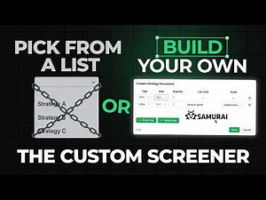 Build Your Own Options Screener: Scan for Any Strategy You Want