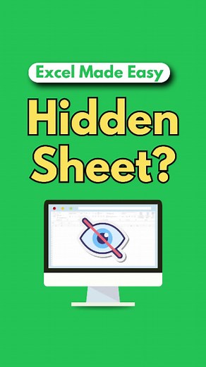 How to Completely Hide a Sheet in Excel