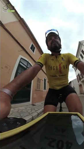 First time climbing the Coll de Sa Batalla... and we discover a unique feature! 🚴‍♂️ #bikingadven...
