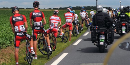Too Much Information? Maybe. This Is How Tour de France Riders Pee While Racing.