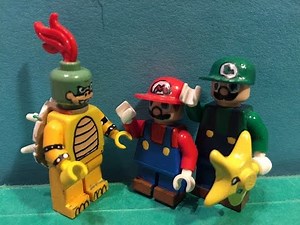 My Custom LEGO: Super Mario minifigures