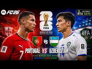 Portugal vs Uzbekistan FULL HIGHLIGHTS | FIFA World Cup 2026 Group K