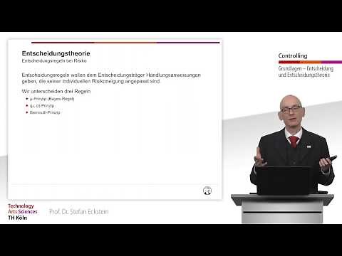 Controlling: Grundlagen - Entscheidungstheorie
