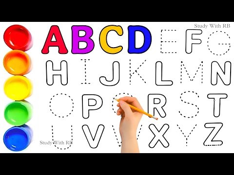 ABCD, A To Z Alphabets | A For Apple B For Ball | ABC Learing Video For Kids