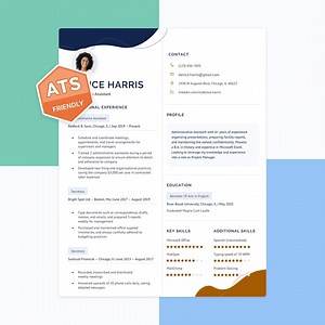 Modèle de CV en deux colonnes, génie du CV, CV convivial pour ATS, CV basique, professionnel, CV, CV, exemples de CV - Etsy France