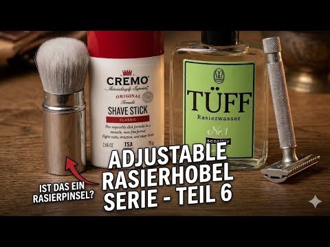 Adjustable Rasierhobel Serie Teil 6: Parker Variant im Test – Und was ist das für ein Pinsel? 🤔