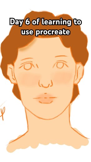 Day 6 of learning how to use procreate 💚 #art #digital #digitalart #shorts #discover #oc #procreate
