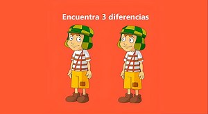 ¿Logras hallar las tres diferencias en el 'Chavo'? Solo los GENIOS superan este reto visual