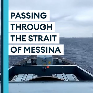 103K views · 1.3K reactions | Continuing her journey home...  Royal Navy Type 45 destroyer HMS Defender has sailed through the Strait of Messina.  The ship is on her way back to the UK as part of the Carrier Strike Group 21 deployment. ⚓ Full story  https://fal.cn/3kdDC | Forces News | Facebook