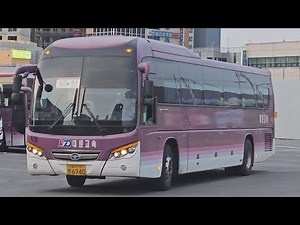 KD운송그룹 (시외) 자일대우버스 FX II 120 크루징스타 디젤 일반형 2015년1월식 6740호 용인-청주 대원고속 영상 2023년 5월 24일 1080P-4K'30FPS.