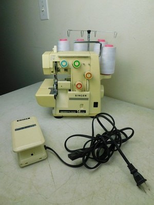 VTG Singer Merrittlock 14U44B Serger Overlock Sewing Machine Japan Good Working! | eBay