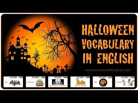 Halloween Vocabulary in English - Learn Halloween Words