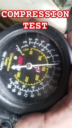 Gasoline engine Compression test