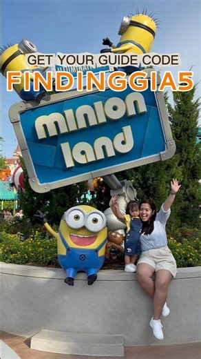 Use Get your guide code 𝗙𝗜𝗡𝗗𝗜𝗡𝗚𝗚𝗜𝗔𝟱 and why Universal Studios Singapore is a MUST Visit ✨