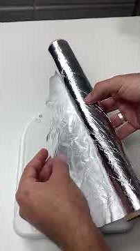 The secret aluminum foil trick for batteries! #tips