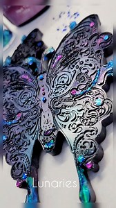 6.2K views · 78 reactions | 曆 Making a Butterfly with @craft.resin ✨...