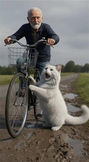 Mama Cat's Fear, Human's Kindness! 🐾 #UnlikelyHeroes