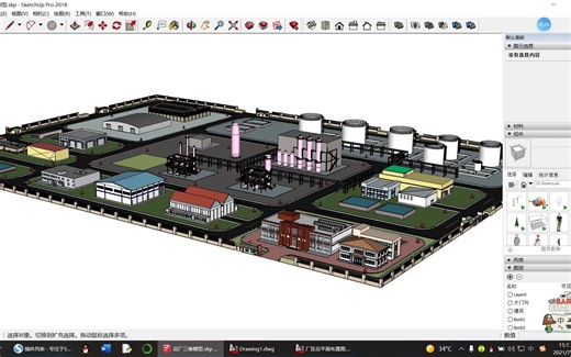化工设计大赛三维厂区建模教程
