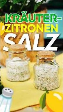 Make your own herbal salt – super easy and super cheap!