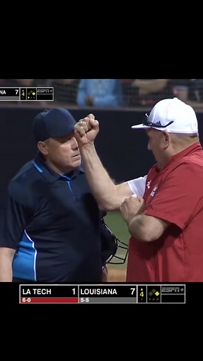 Louisiana Tech vs Louisiana, runner interference goes to review #fblifestyle | Dr Softball