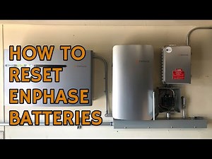 Reset Enphase Batteries with IQ System Controller Step-by-Step Guide