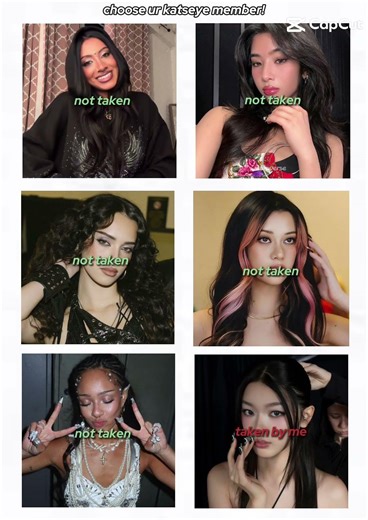 choose ur katseye member!!! #viral #viral #funny #trend