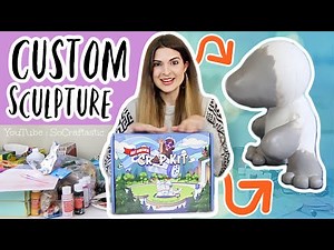 Making a CUSTOM SCULPTURE with NerdECrafter's Craft Kit!