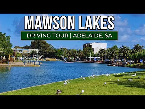 Driving Tour of Mawson Lakes | South Australia [4K]