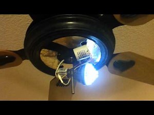 Ceiling fan light flickering problem solved
