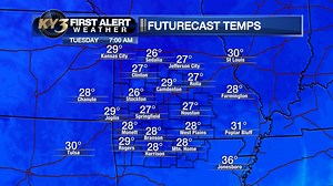 Sunny cold weather is forecast for Tuesday | KSPR News