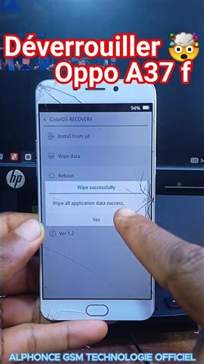 😳Oppo A37f Mot de pass oublié ? Hard Reset Oppo A37f