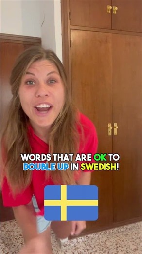 Swedish words we double up: Hej hej nej nej ja ja tack tack and more!