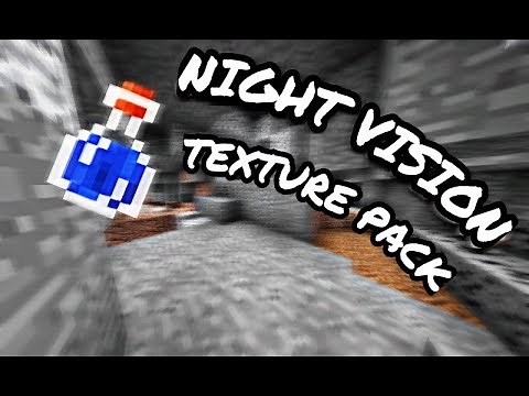 Minecraft NightVision TexturePack