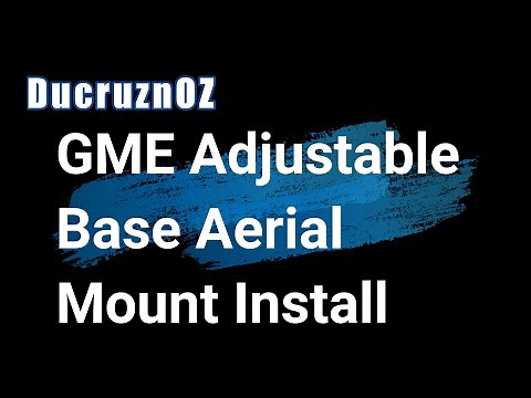 GME Adjustable aerial base install
